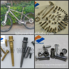 Gr5 titanium bolts for bicycle accessories and spare parts